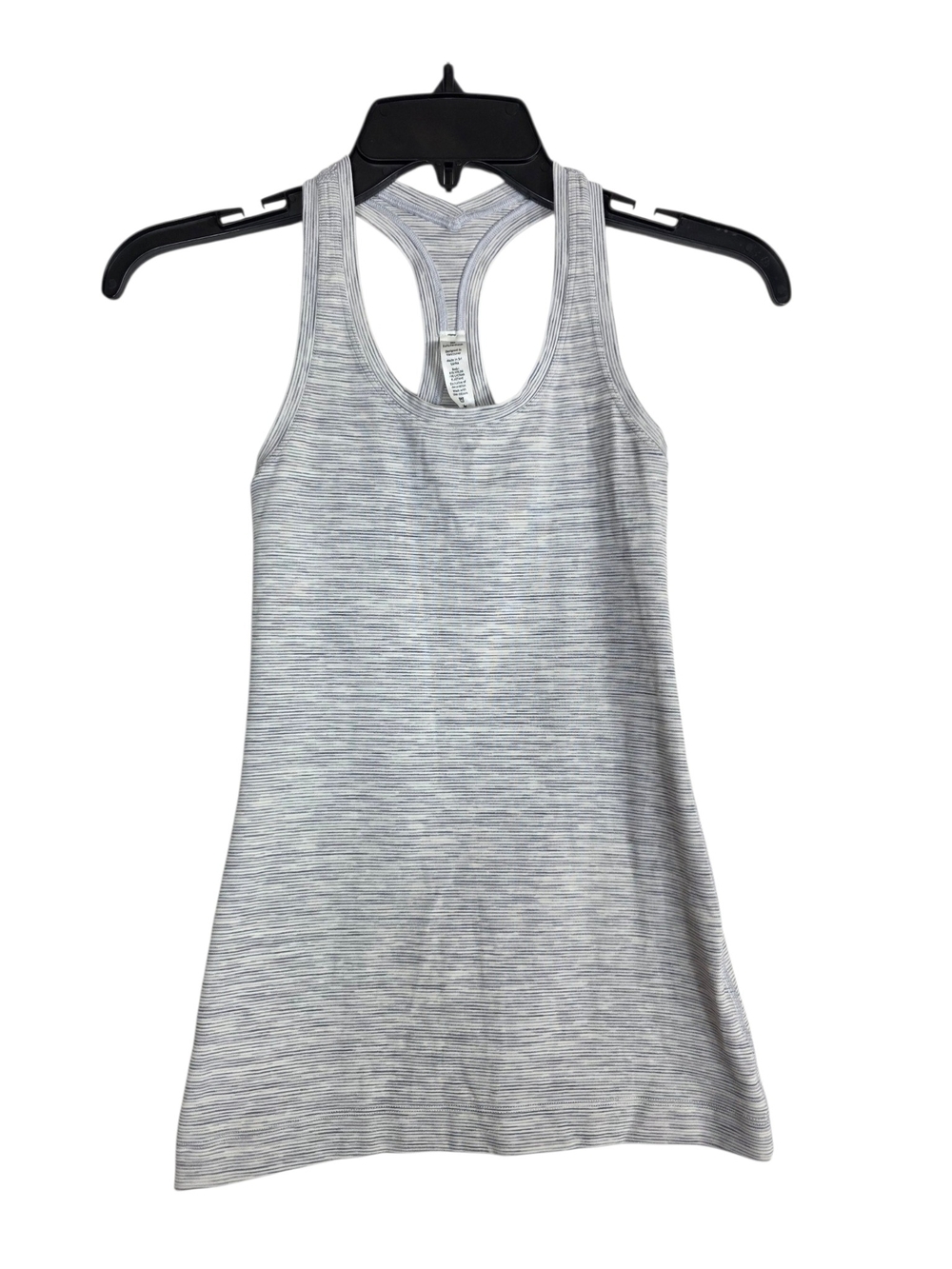 lululemon athletica Light Gray Space-Dye Racerback Tank